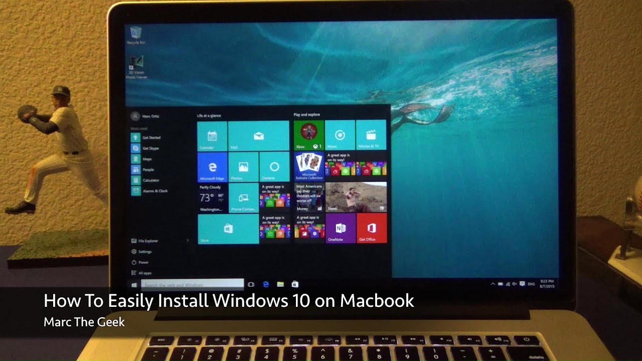 install windows 7 on macbook pro 2015